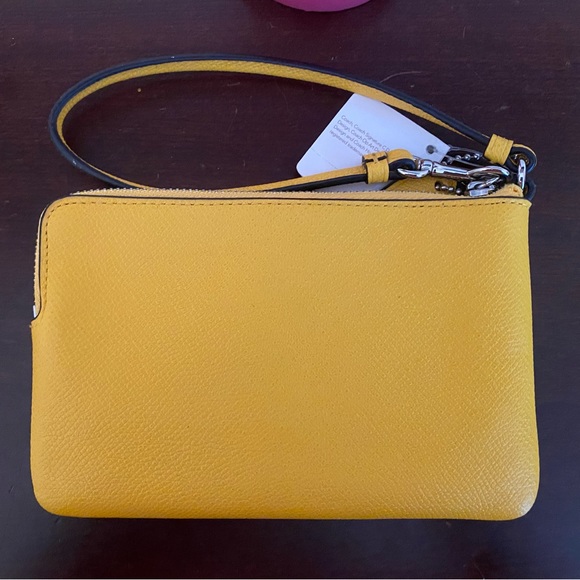 Coach Leather Small Wristlet - Picture 5 of 5
